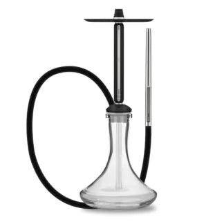 alpha-hookah-echo-noir-shisha-edelstahl-schwarz image 1