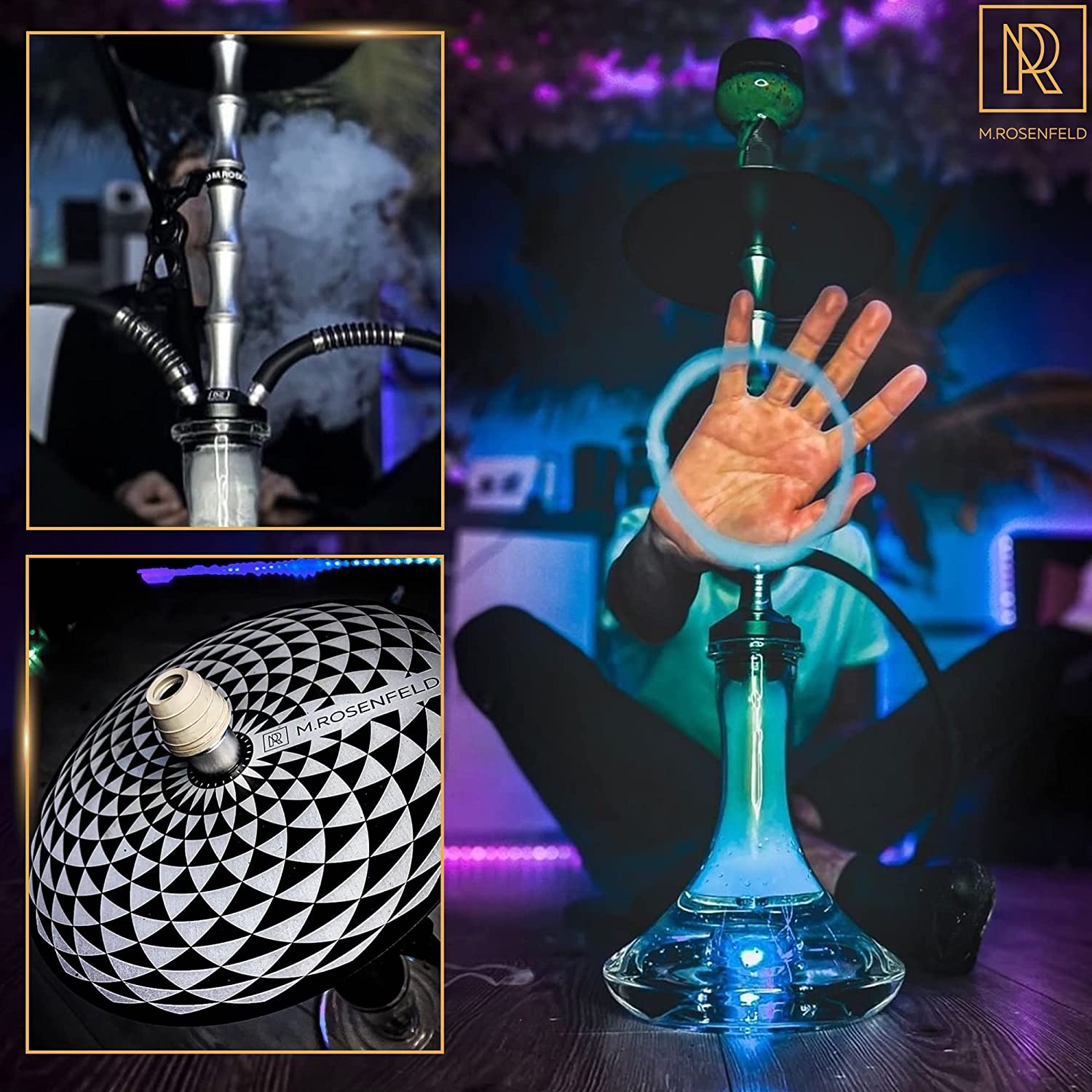 m-rosenfeld-slim-one-shisha-set-2-schl-uche-75-cm-mit-led image 7