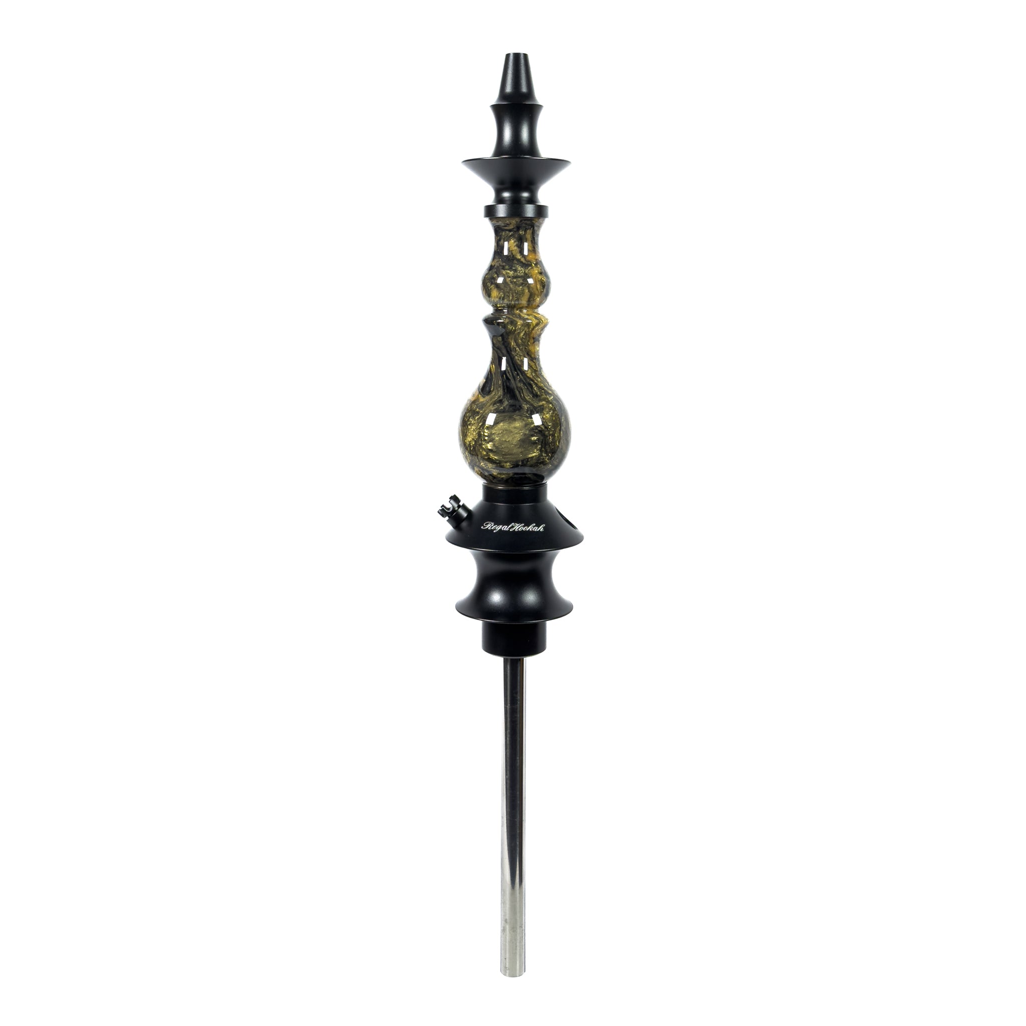 regal-bishop-epoxy-gold-pearl-shisha-harz-olivgold image 1