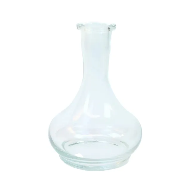 teardrop-clear-shisha-glas-27cm-flasche-transparent-ersatzglas image 1