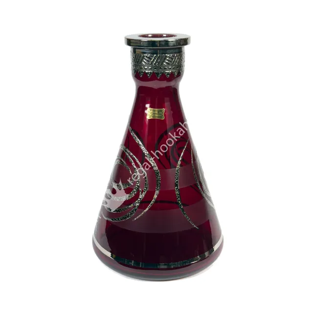 eggerman-galaxy-red-platinum-shisha-glas-bowl-ersatz-rot image 1