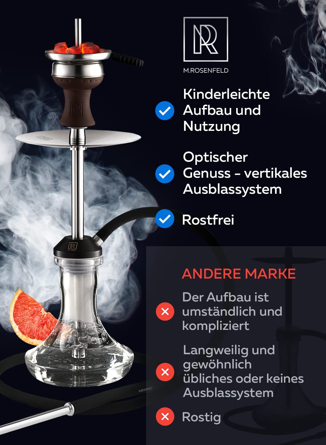 m-rosenfeld-shisha-sss-komplettset-edelstahl-klein image 3