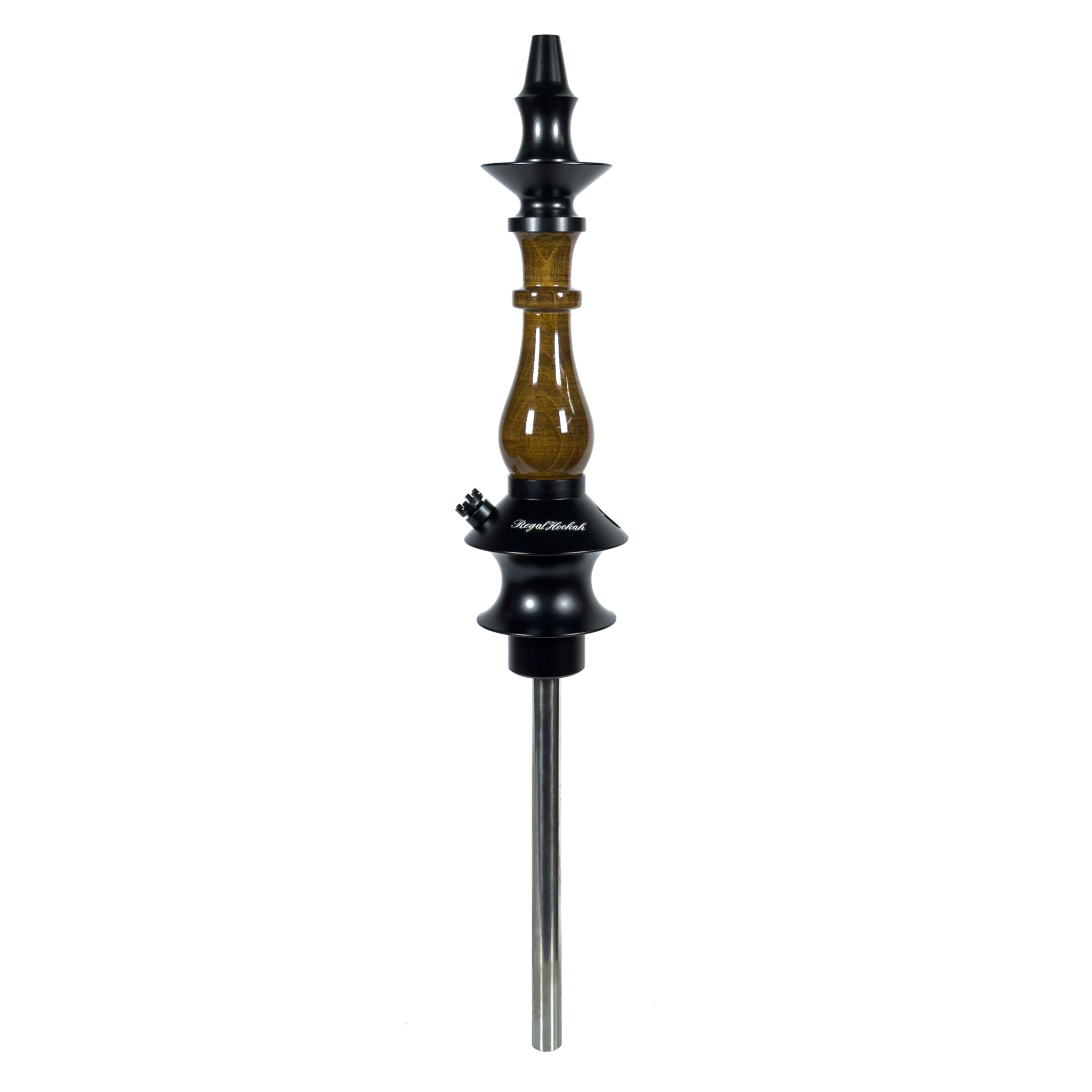 regal-hookah-prince-brown-wood-shisha-holz-mittelgro image 1