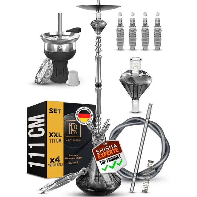 m-rosenfeld-big-one-premium-shisha-111-cm image 1