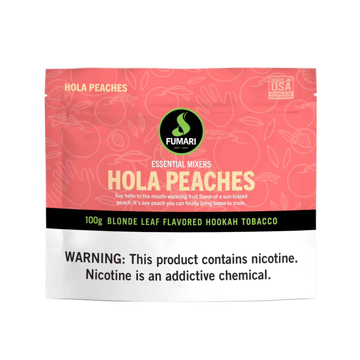fumari-white-peach-shisha-tabak-100g-pfirsich image 1