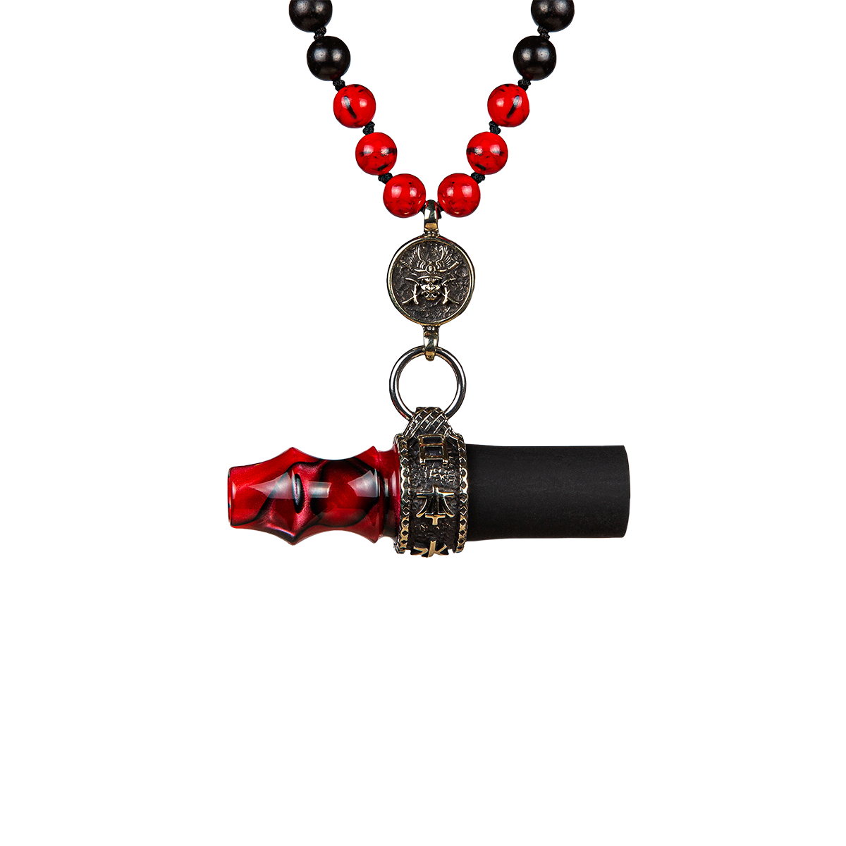 japona-bowl-samurai-beads-mundst-ck-bronze-acryl image 1