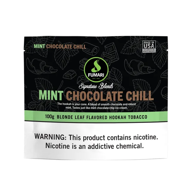 fumari-mint-chocolate-chill-shisha-tabak-100g-schoko-minze image 1