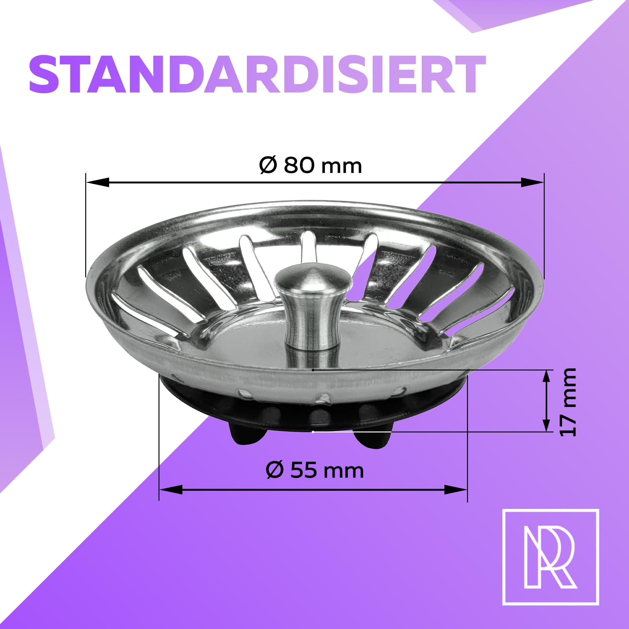 m-rosenfeld-home-sp-lbeckensieb-st-psel-80mm-schwarz-edelstahl image 2