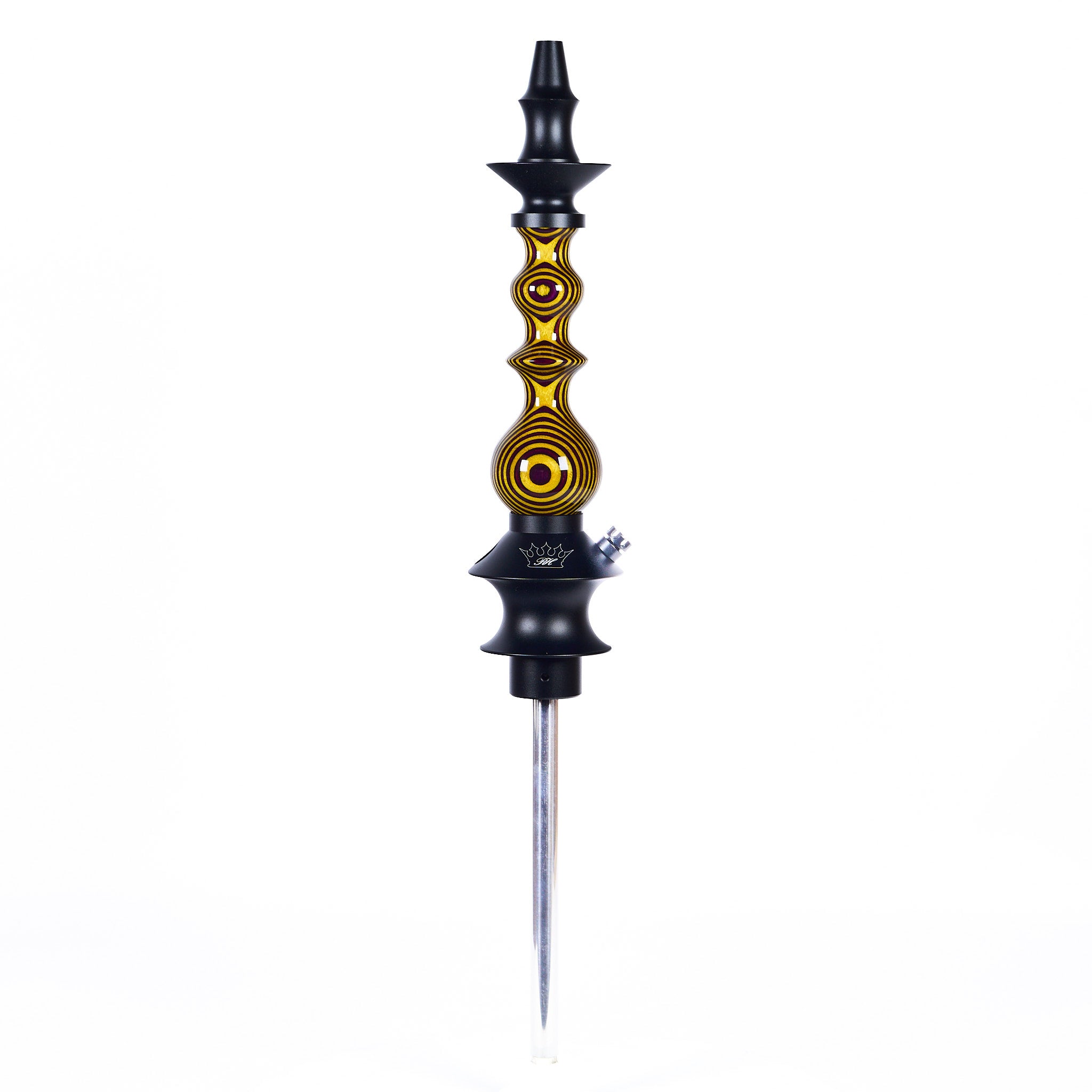 regal-hookah-mini-queen-shisha-yellow-jacket-kompakt image 1