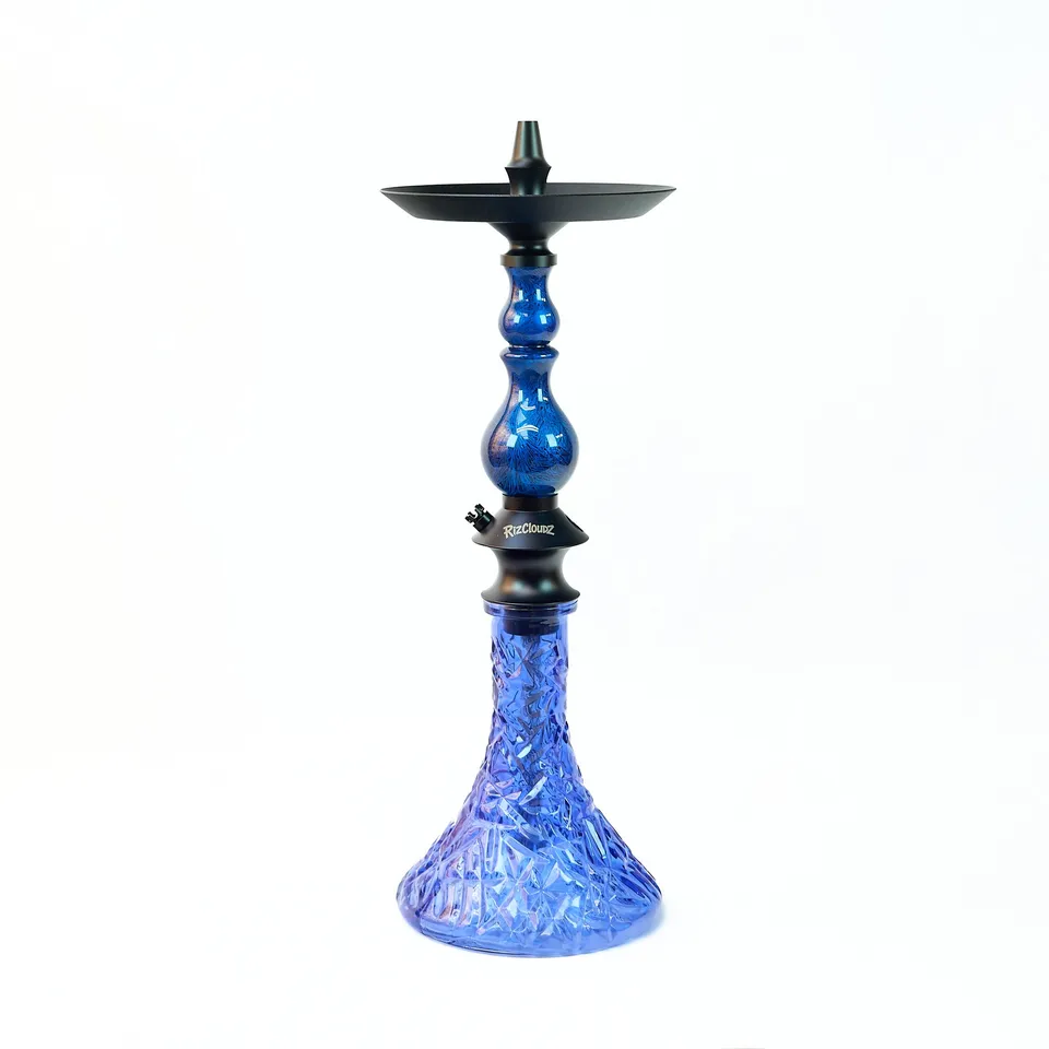 regal-bishop-rizcloudz-blue-shisha-komplettset-blau image 1