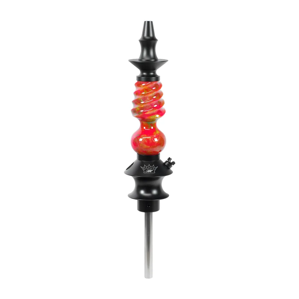 regal-pawn-cavalier-swirl-pink-shisha-unikat-rosa image 1