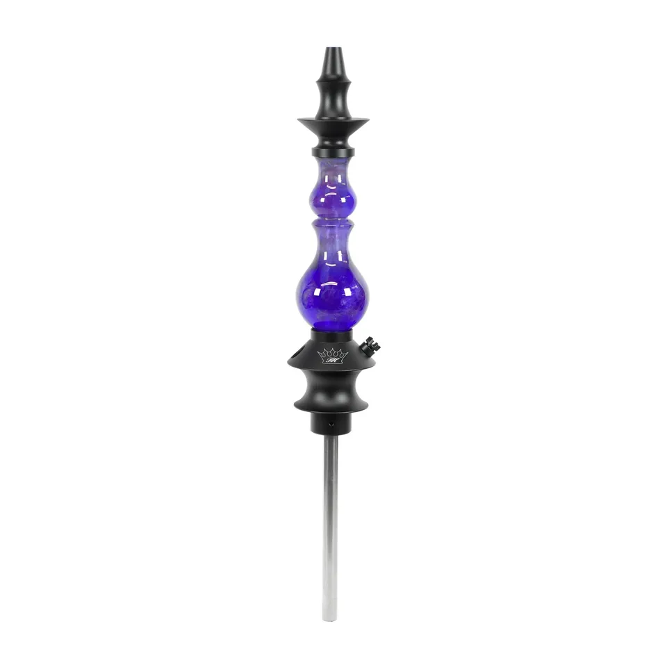 regal-hookah-bishop-shisha-epoxy-purple-unikat image 1