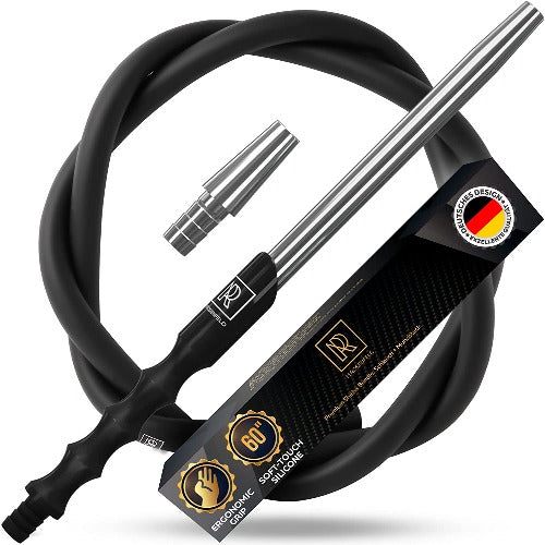 m-rosenfeld-shisha-schlauch-mit-mundst-ck-silber-150cm image 6