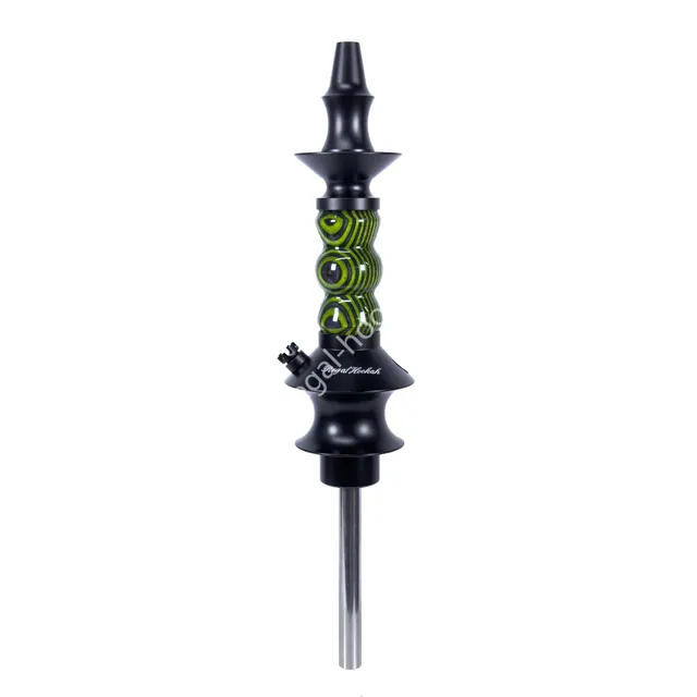 regal-hookah-pawn-short-dw-shisha-green-hornet-holz-gr-n image 1