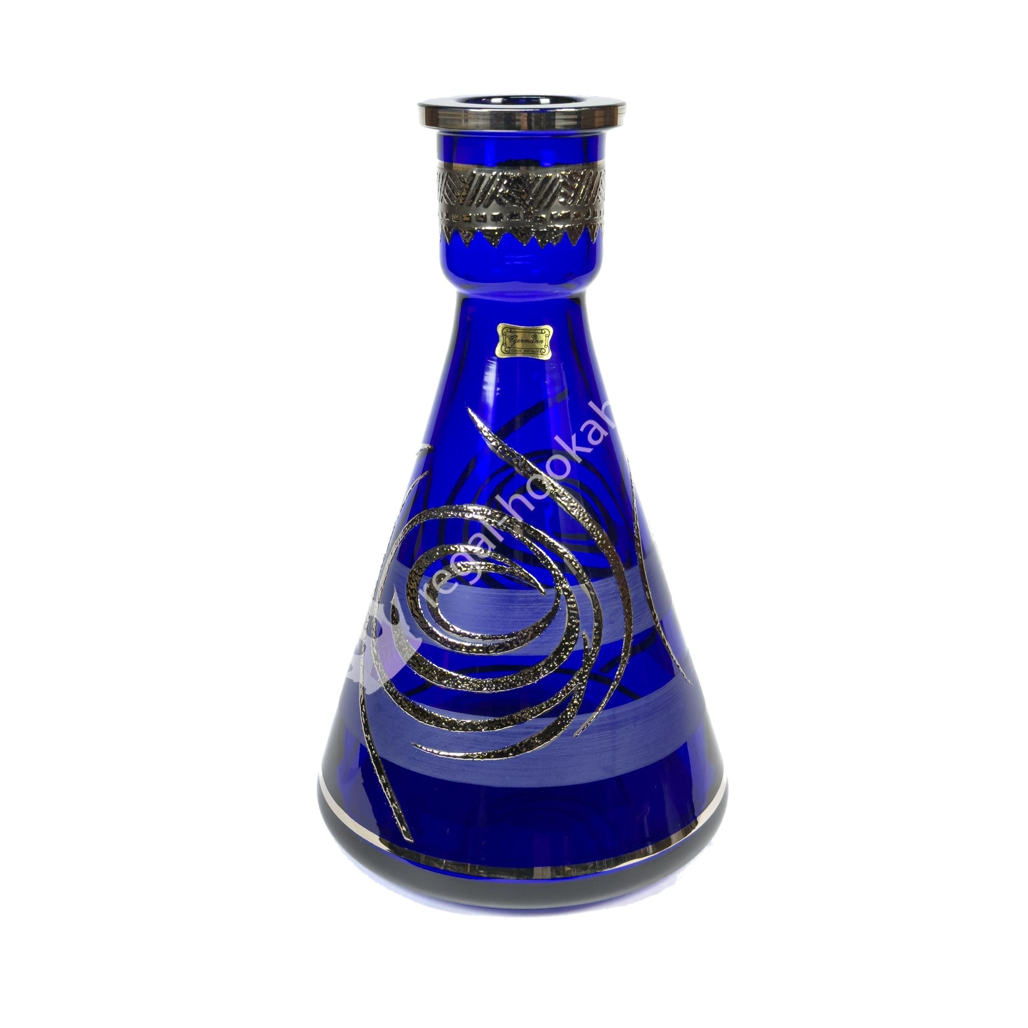 eggerman-galaxy-blue-platinum-shisha-bowl-glas-blau image 1