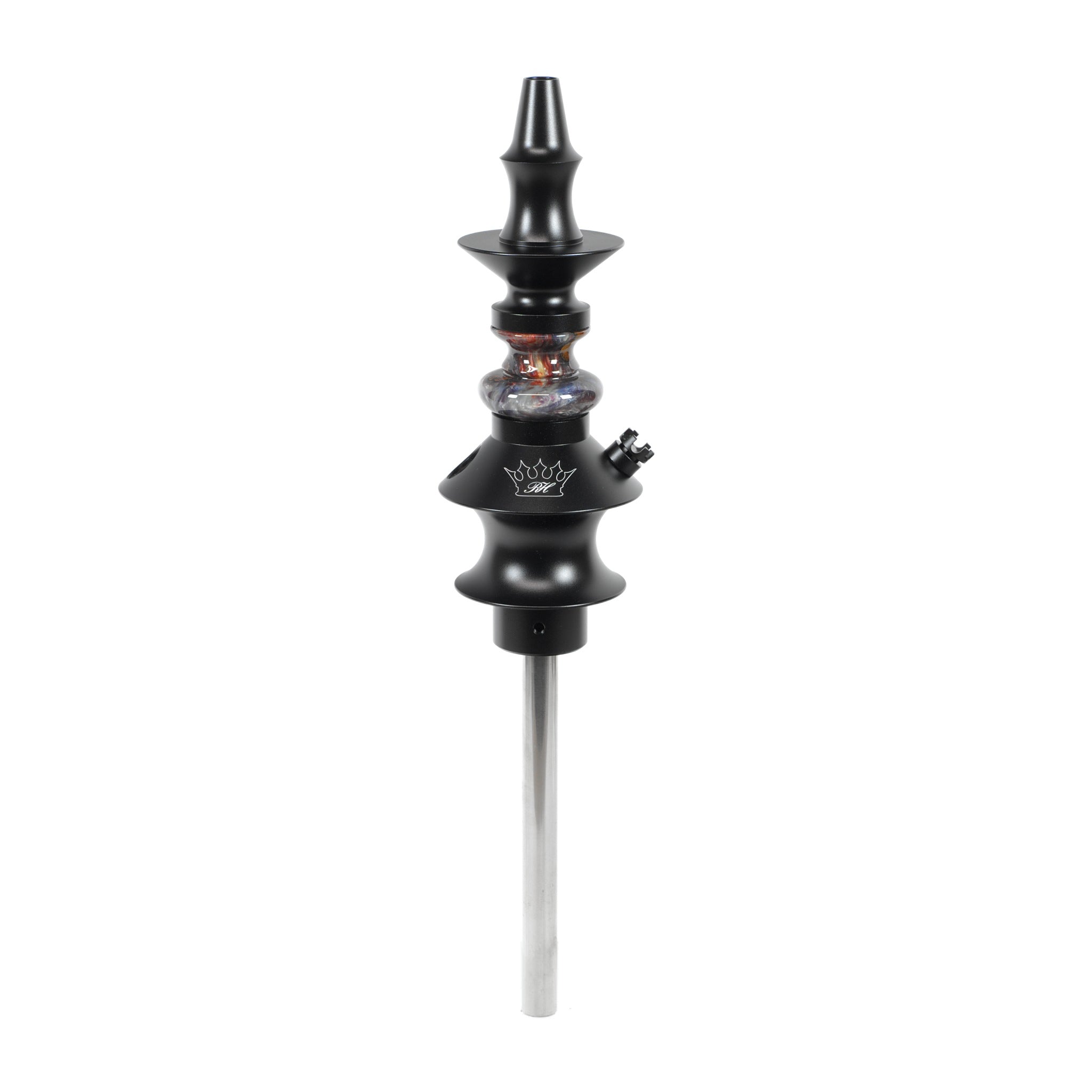 regal-hookah-pawn-epoxy-swirl-micro-shisha-unikat image 1