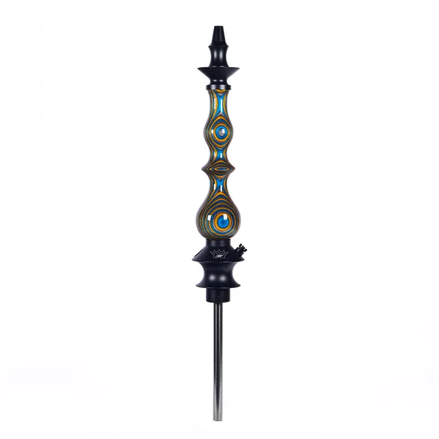 regal-queen-dw-shisha-holz-aqua-fire-blau-orange-gro image 1