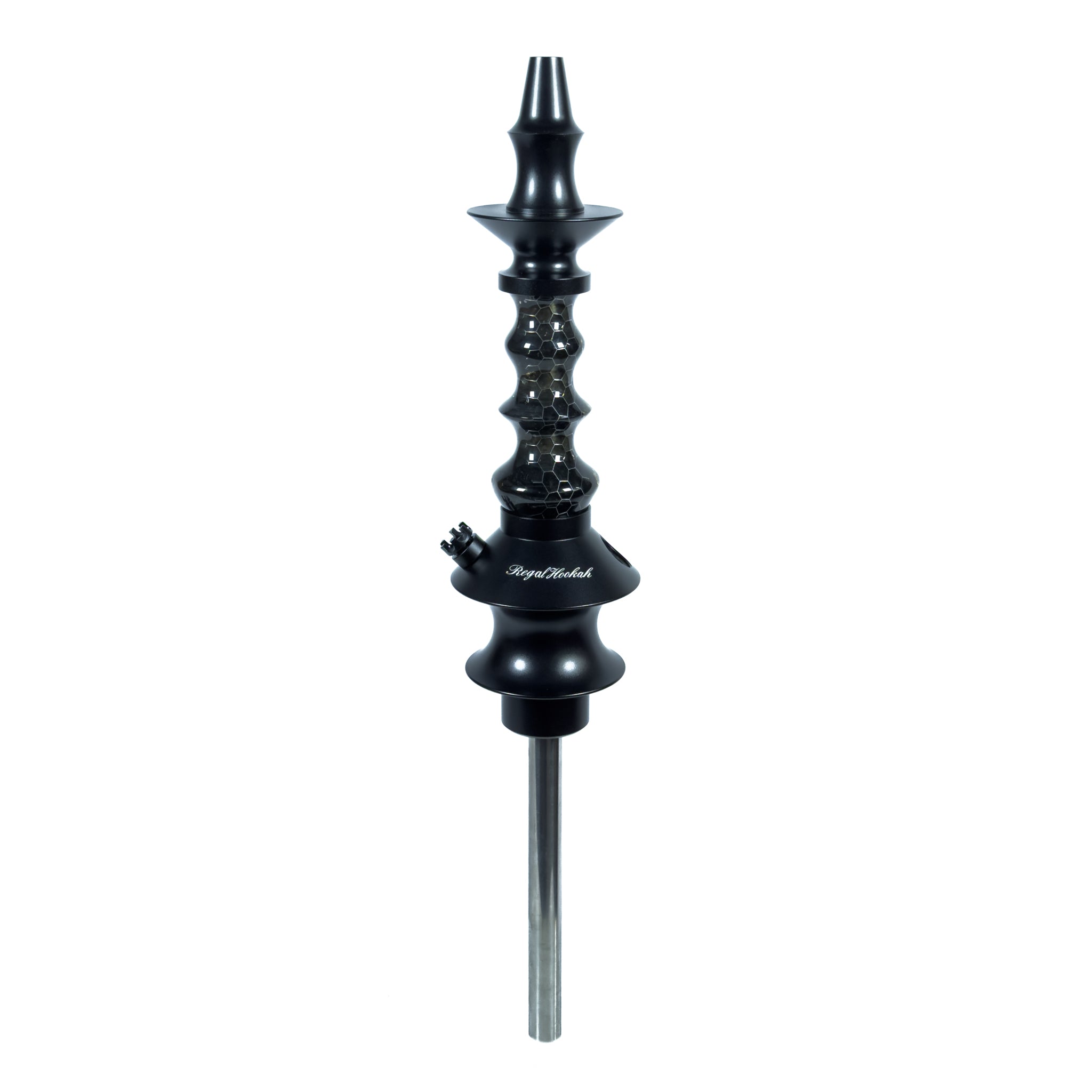 regal-hookah-prince-shisha-custom-dark-honeycomb-waben image 1