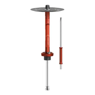 alpha-hookah-oro-light-shisha-ruby-red-edelstahl image 1