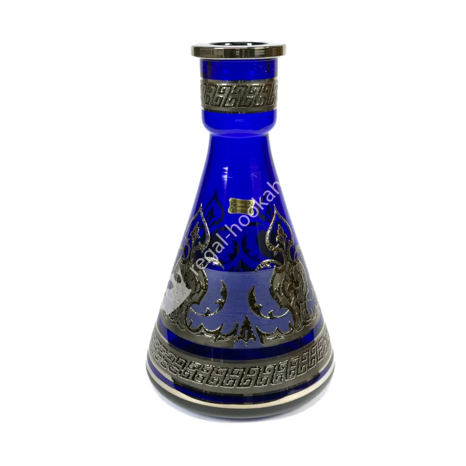eggerman-corona-blue-platinum-shisha-bowl-glas-blau image 1
