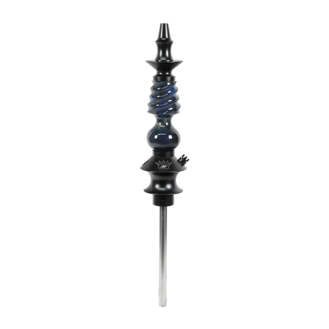 regal-pawn-cavalier-epoxy-shisha-purple-swirl-unikat image 1