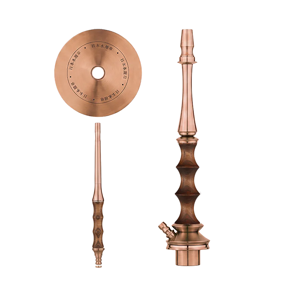 japona-satori-bronze-shisha-57cm-komplettset-titan-beschichtung image 1
