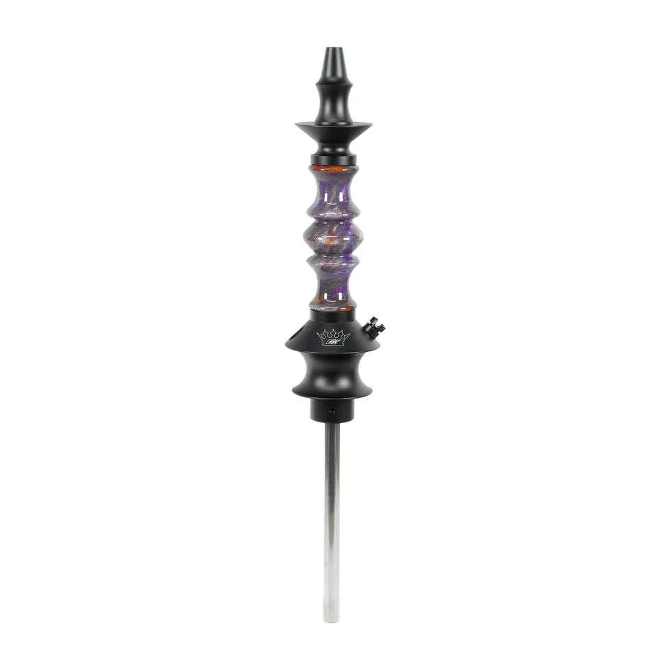 regal-prince-queen-eye-shisha-epoxy-purple-swirl-unikat image 1