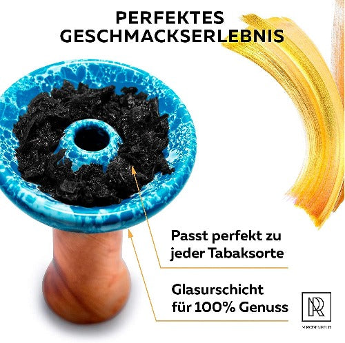 m-rosenfeld-phunnel-kopf-blau-shisha-tabakkopf image 5
