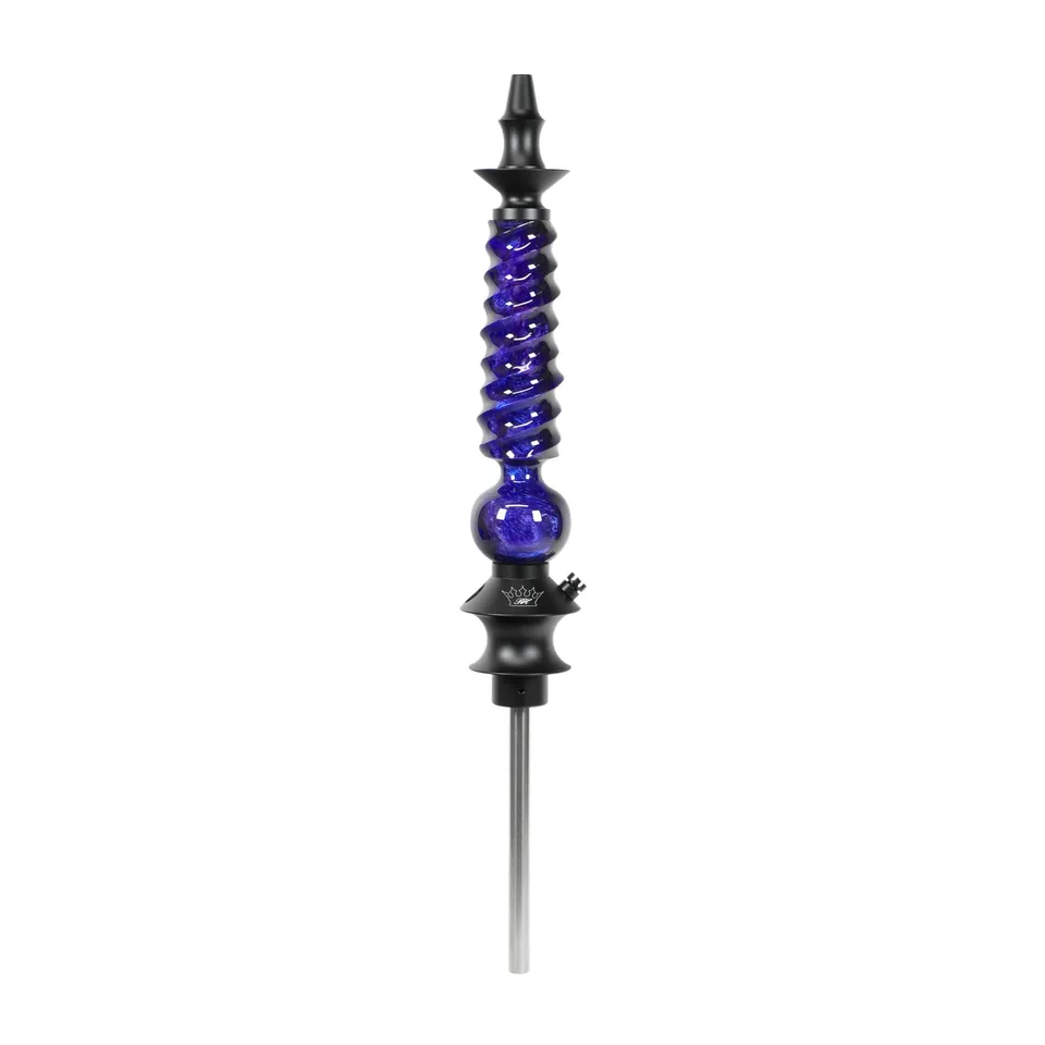 regal-queen-cavalier-epoxy-shisha-lila-wei-swirl-unikat image 1