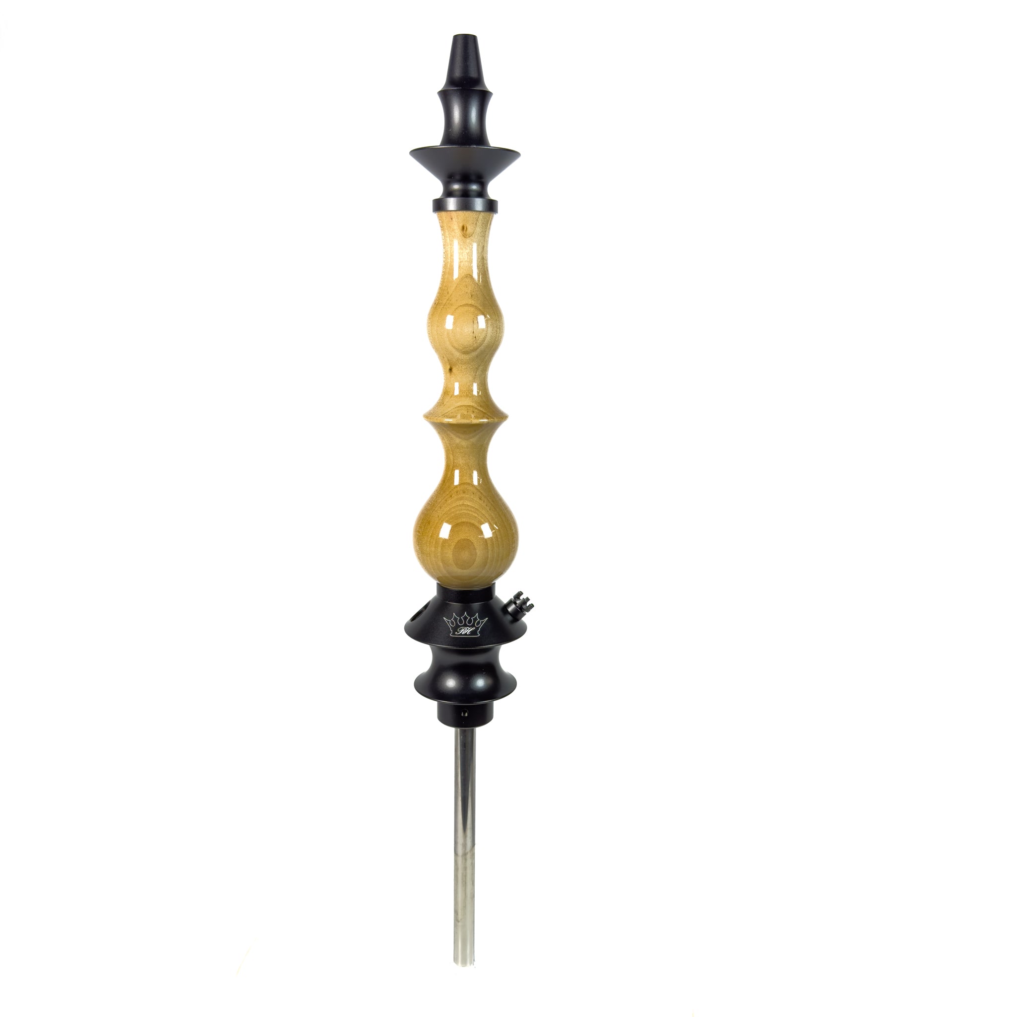 regal-hookah-queen-clear-wood-shisha-ahorn-hoch image 1