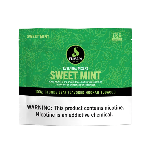 fumari-sweet-mint-shisha-tabak-100g-minze image 1