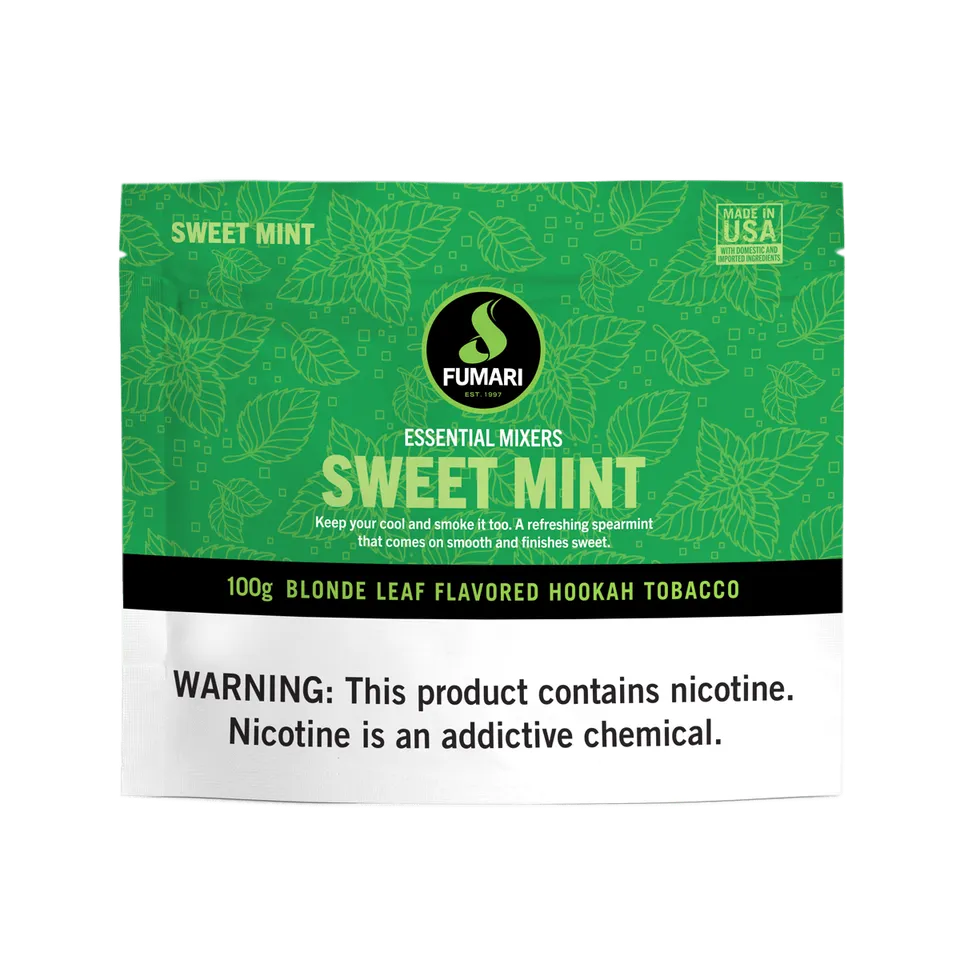 fumari-sweet-mint-shisha-tabak-100g-minze image 1