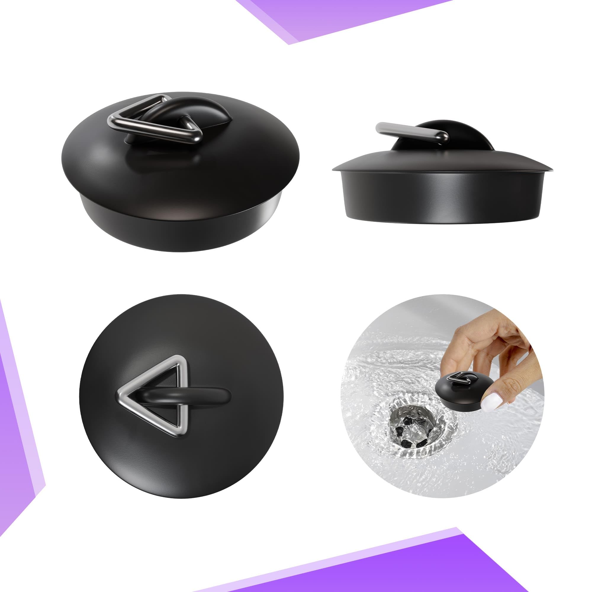 m-rosenfeld-home-abflussstopfen-45-mm-gummi-schwarz-haken image 3