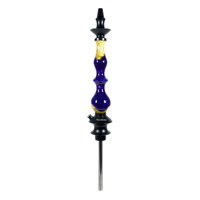 regal-hookah-queen-epoxy-shisha-pineapple-blue-resin-gro image 1