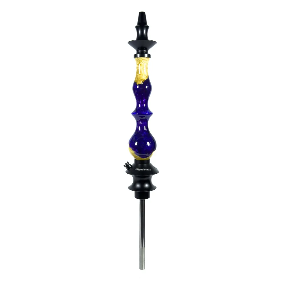 regal-hookah-queen-epoxy-shisha-pineapple-blue-resin-gro image 1