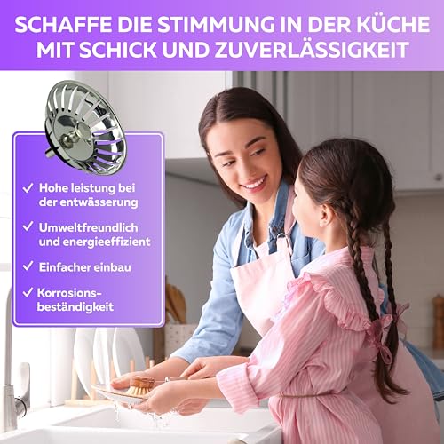 m-rosenfeld-home-sp-lbeckensieb-79-mm-edelstahl-schwarz image 3