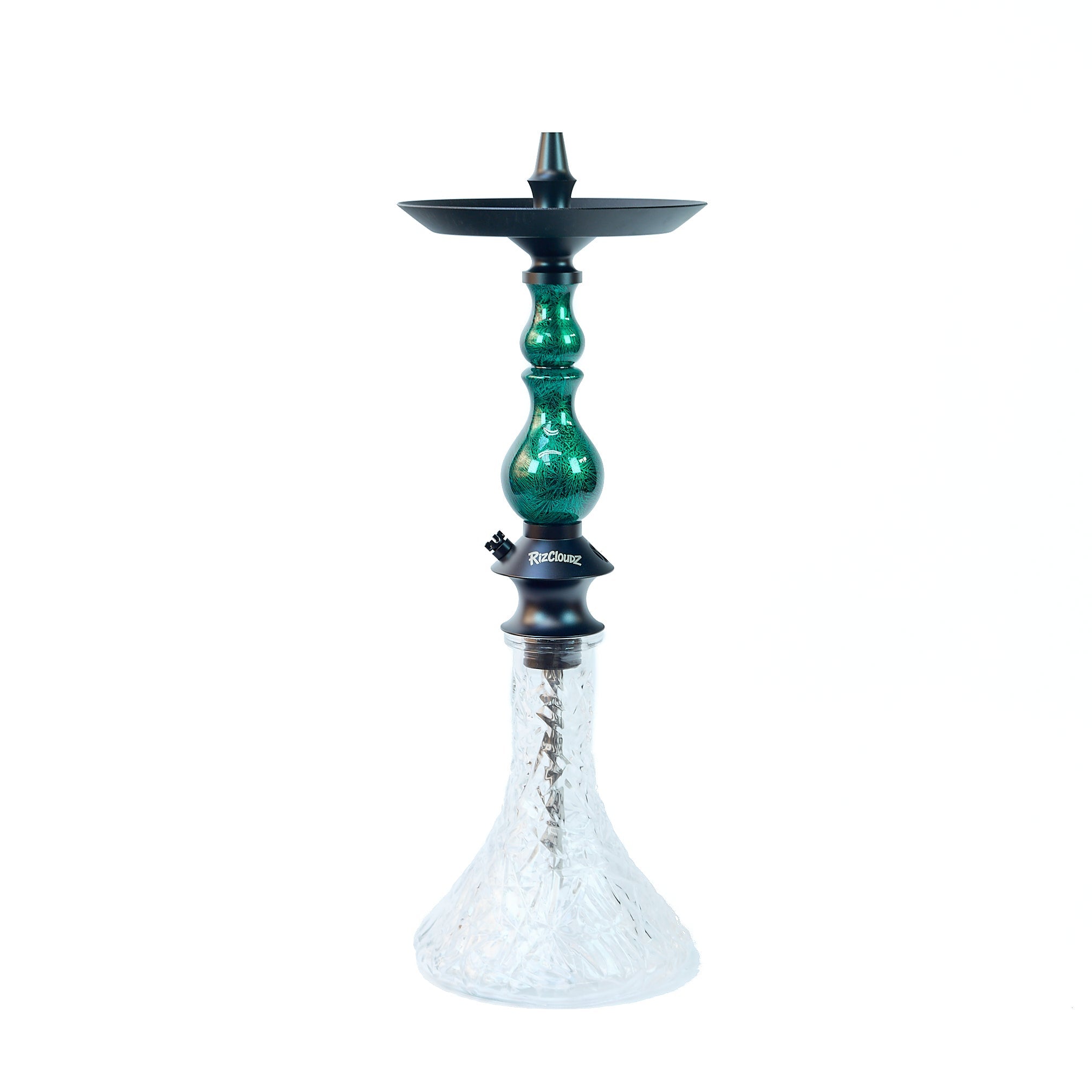 regal-bishop-rizcloudz-green-shisha-komplettset image 1