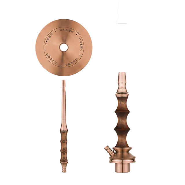 japona-satoshi-bronze-shisha-46-cm-komplettset-gold image 1