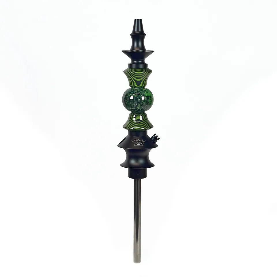 regal-hookah-pawn-shape-5-dw-epoxy-shisha-gr-n image 1
