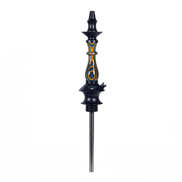 regal-prince-dw-aqua-fire-shisha-blau-orange-holz image 1