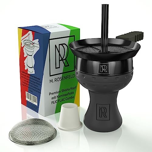 m-rosenfeld-k-pfe-flic-flac-combo-shishakopf-mit-kamin-schwarz image 8