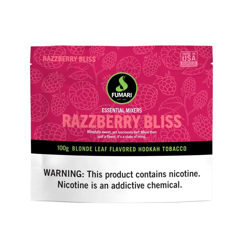 fumari-razzberry-bliss-shisha-tabak-100g-himbeere image 1