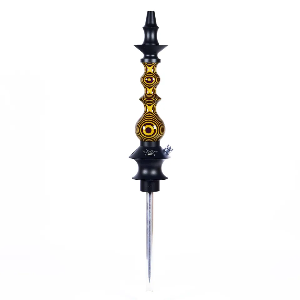 regal-hookah-mini-queen-shisha-yellow-jacket-kompakt image 1