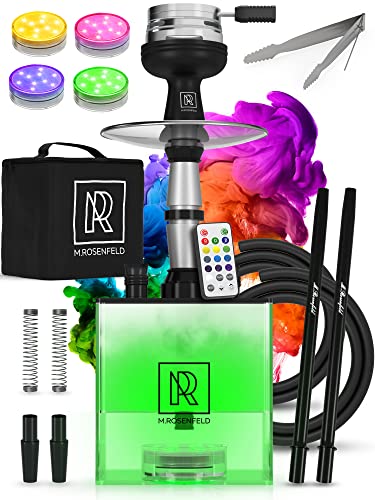 m-rosenfeld-shisha-set-2-schl-uche-led-hmd-komplett image 1