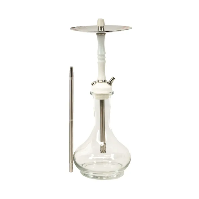 dsh-nice-white-shisha-komplettset-glas-kompakt image 1