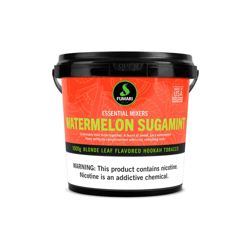fumari-watermelon-sugamint-shisha-tabak-1000g-wassermelone-minze image 1