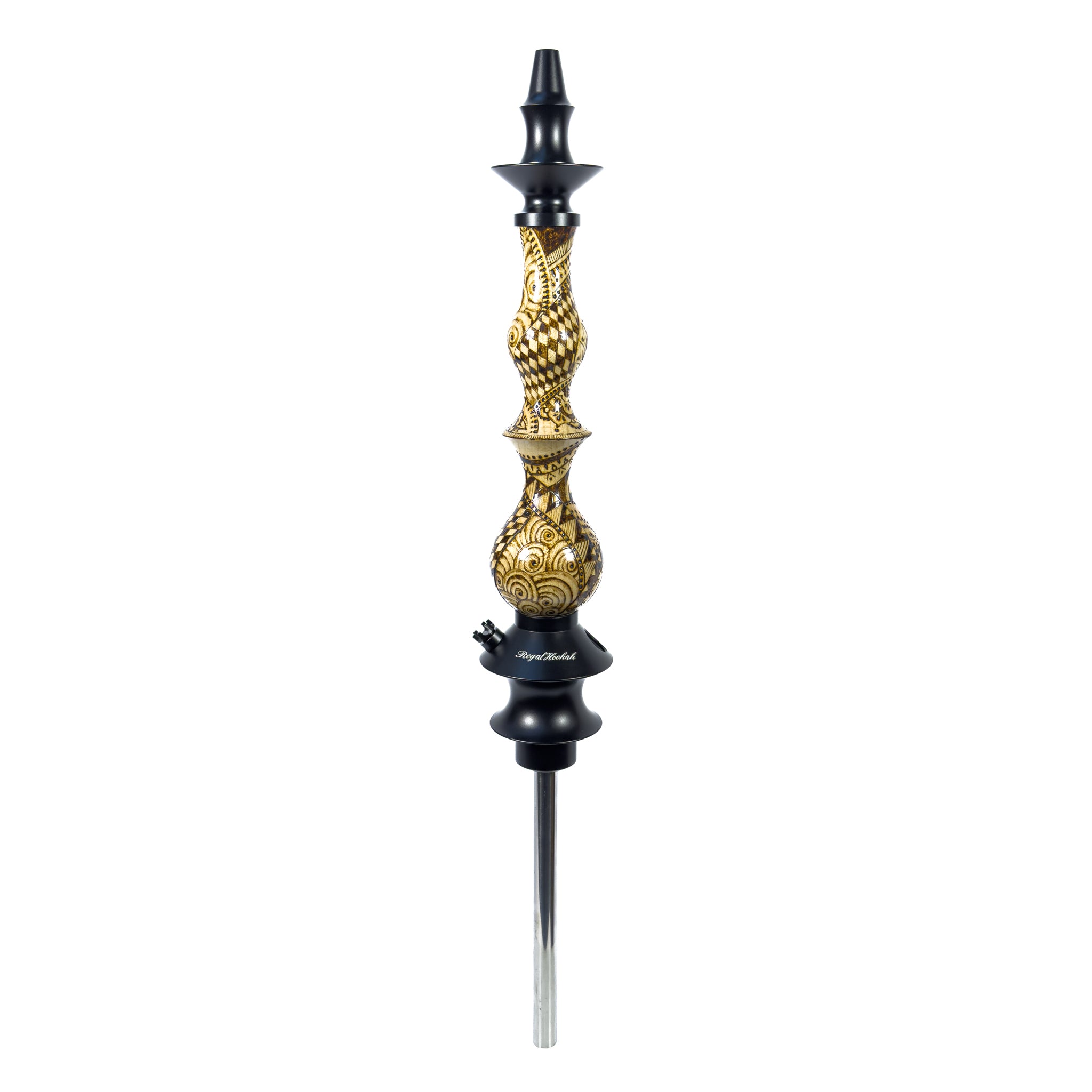 regal-queen-ink-blossom-design-shisha-creme-floral image 1