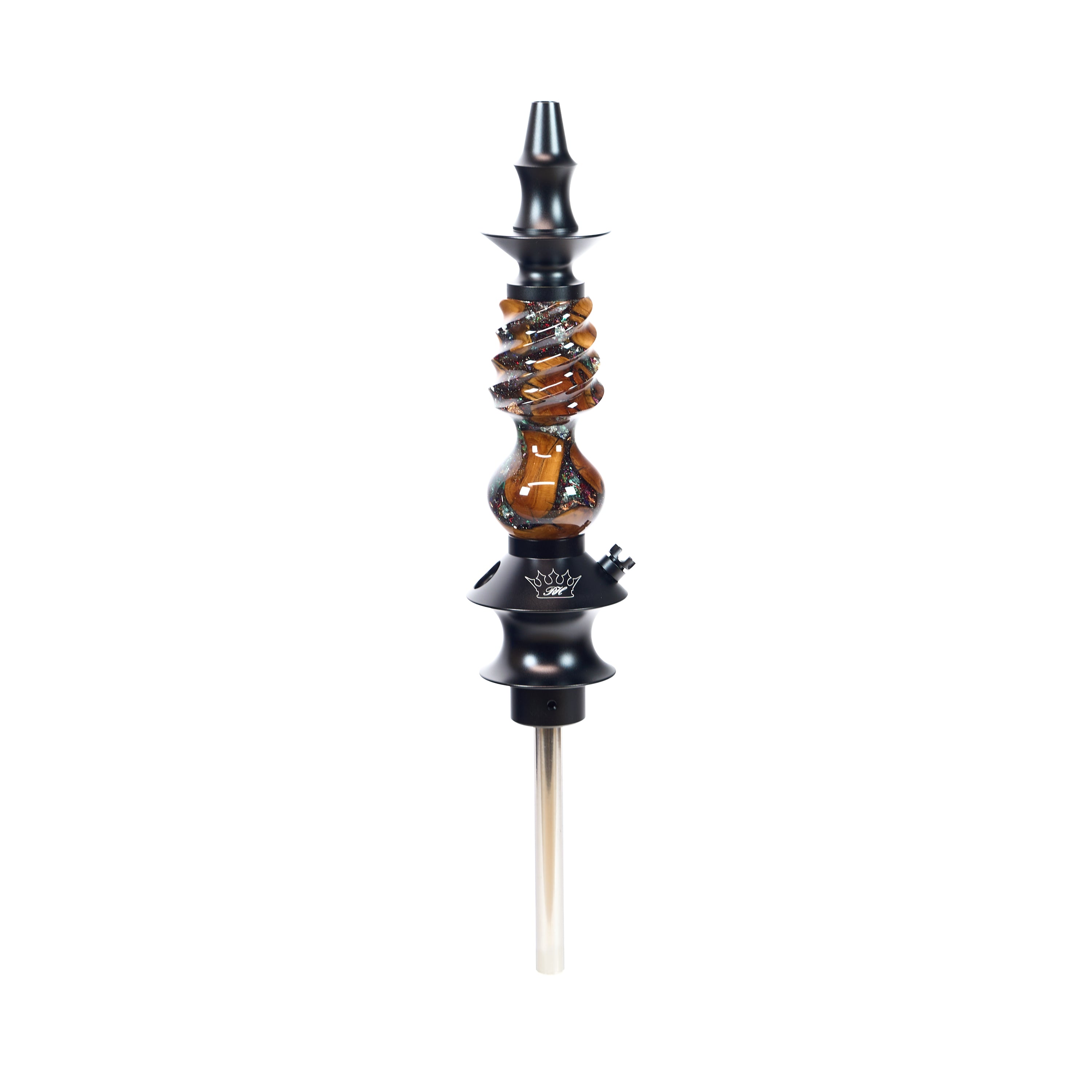 regal-hookah-pawn-cavalier-epoxy-hellblau-shisha image 1