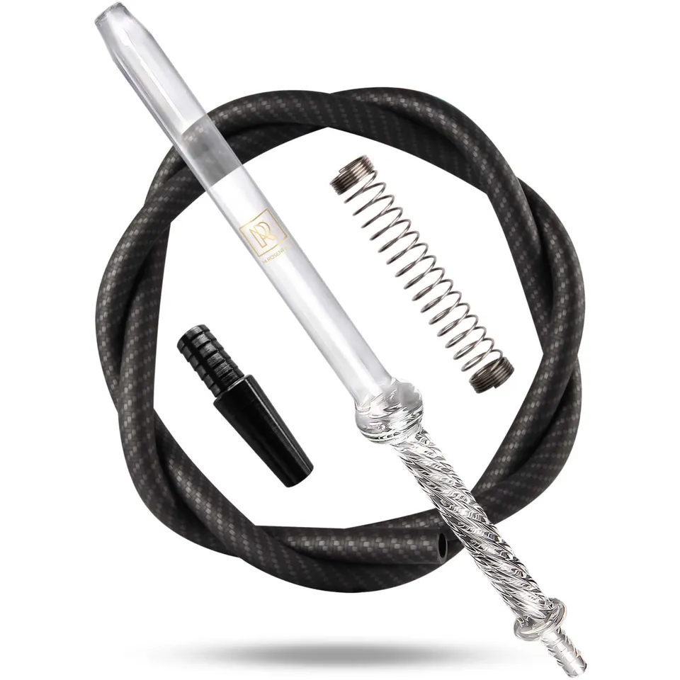 m-rosenfeld-crystal-stick-shisha-schlauch-carbon-150cm image 1