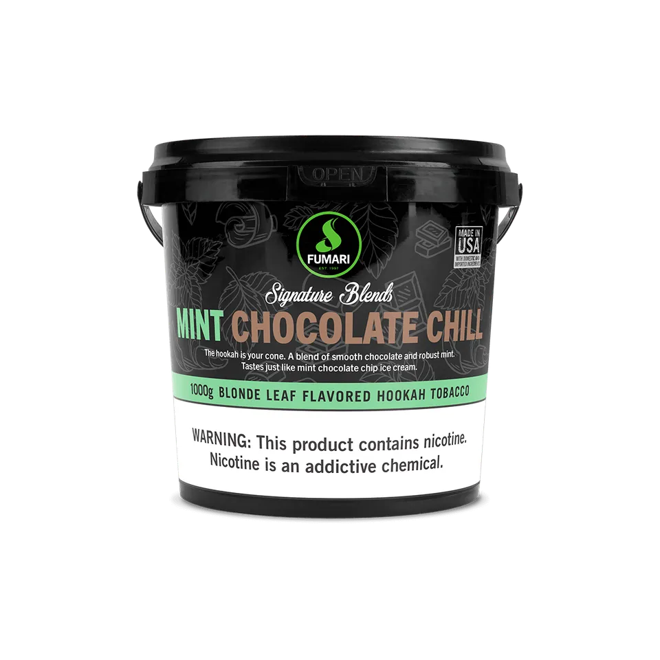 fumari-mint-chocolate-chill-shisha-tabak-1000g-minze-schoko image 1